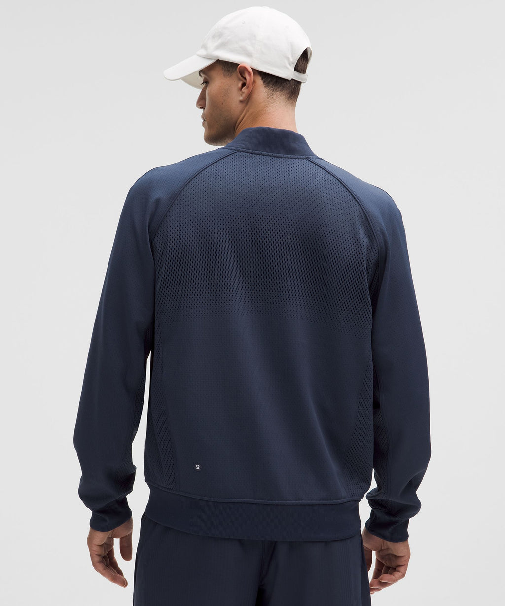Men's Engineered Knit Mesh Tennis Jacket