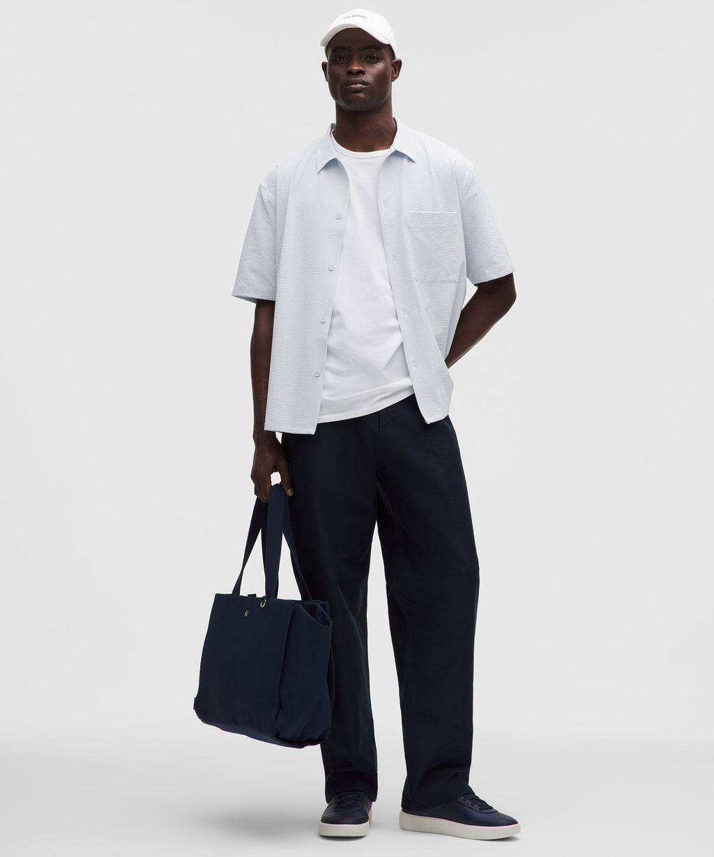 Airing Easy Camp-Collar ShirtTextured