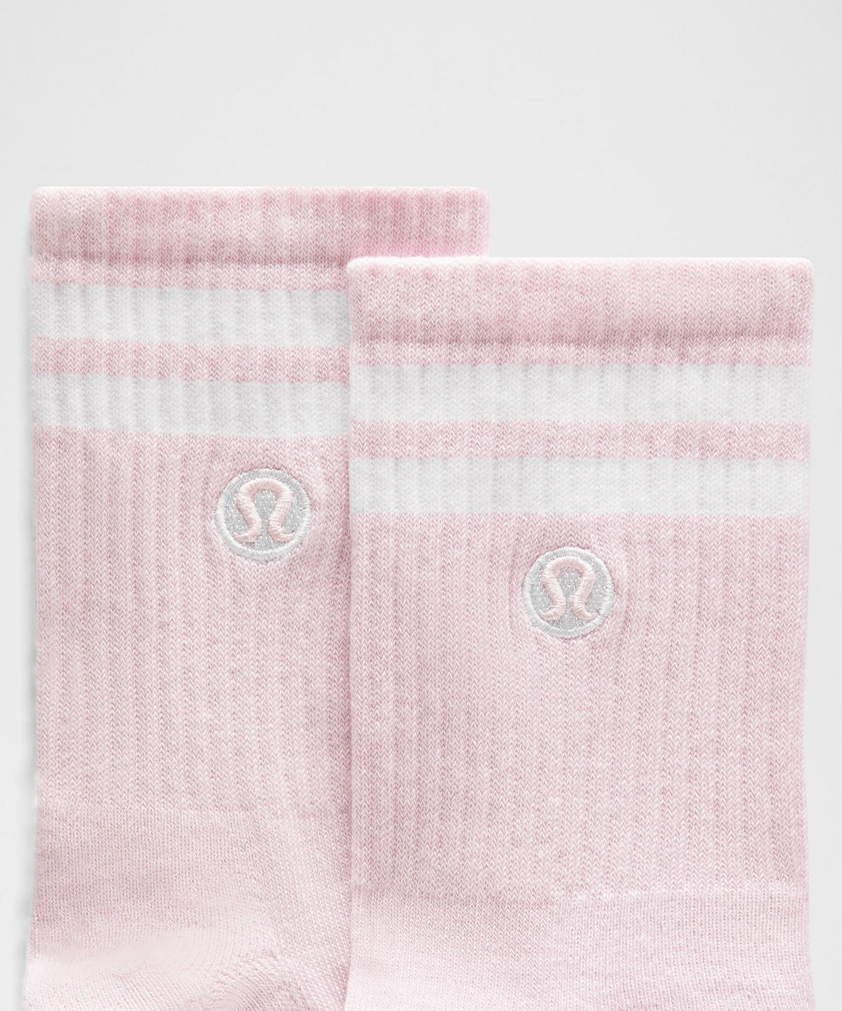 Unisex Daily Essential Quarter SocksStripe