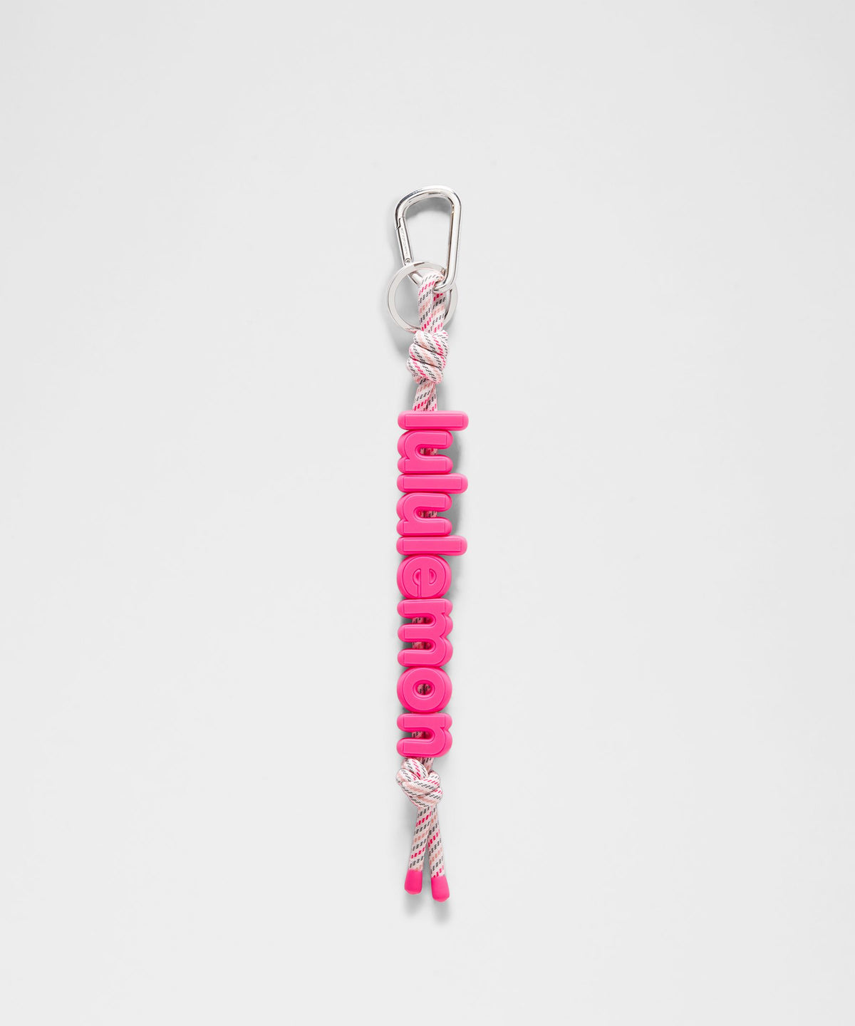 Silicone Wordmark Keychain