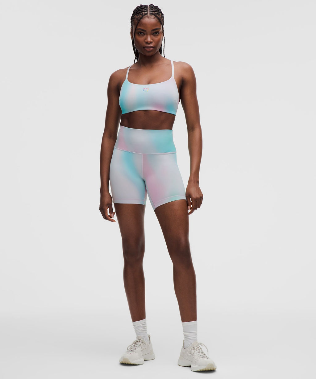 Wunder Train Strappy Racer Bra, Light Support, C/D CupPride