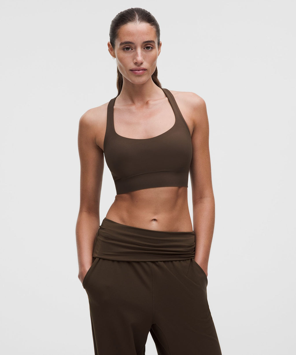FlexyFlex Strappy Longline Yoga BraLight Support, A–C Cups