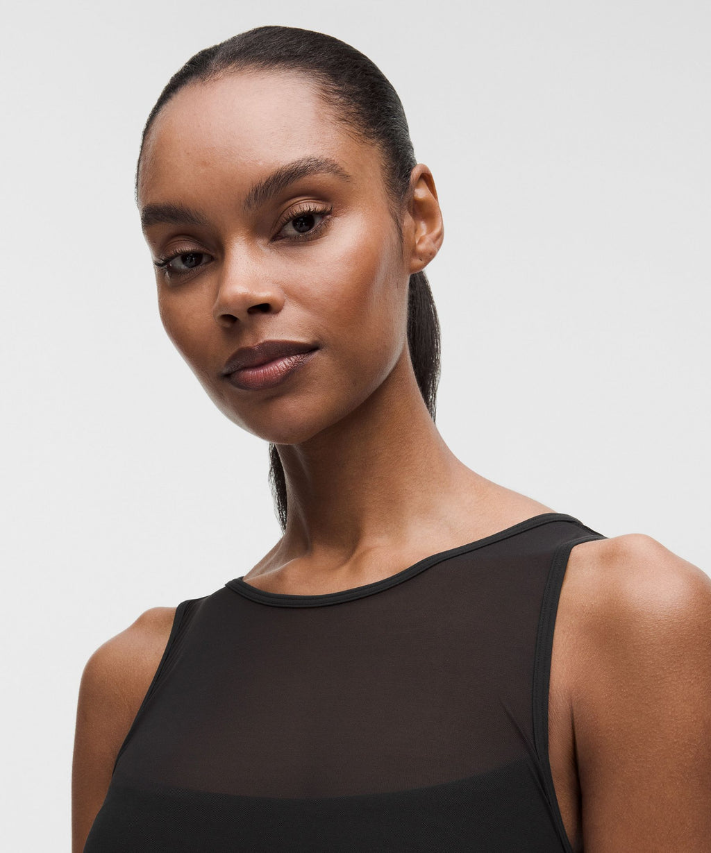 Bend This Mesh Bandeau and V-Neck BraLight Support, A–C Cups