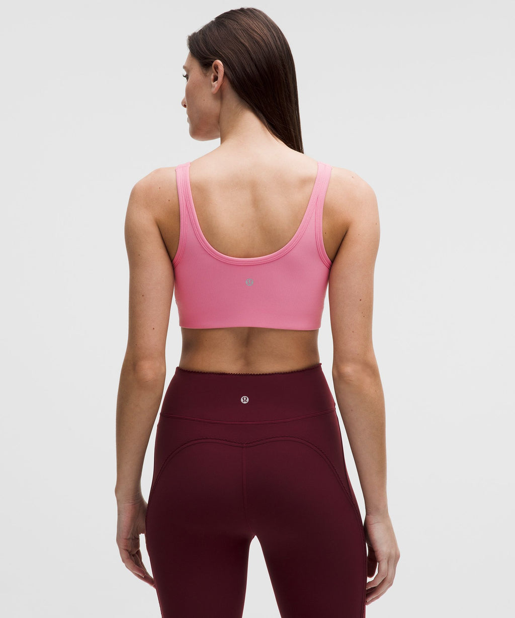 Nulu Ribbed Scoop-Neck Bra Light Support, B/C CupHeart
