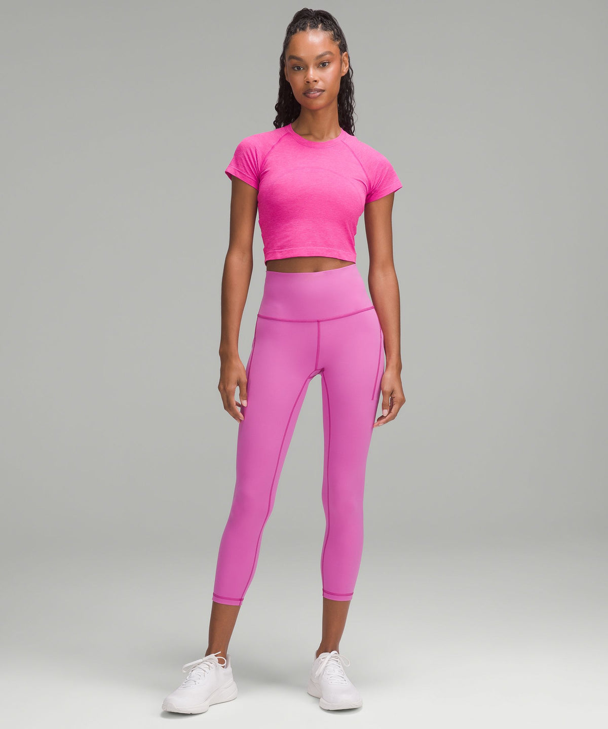 Swiftly Tech Cropped Short-Sleeve Shirt 2.0