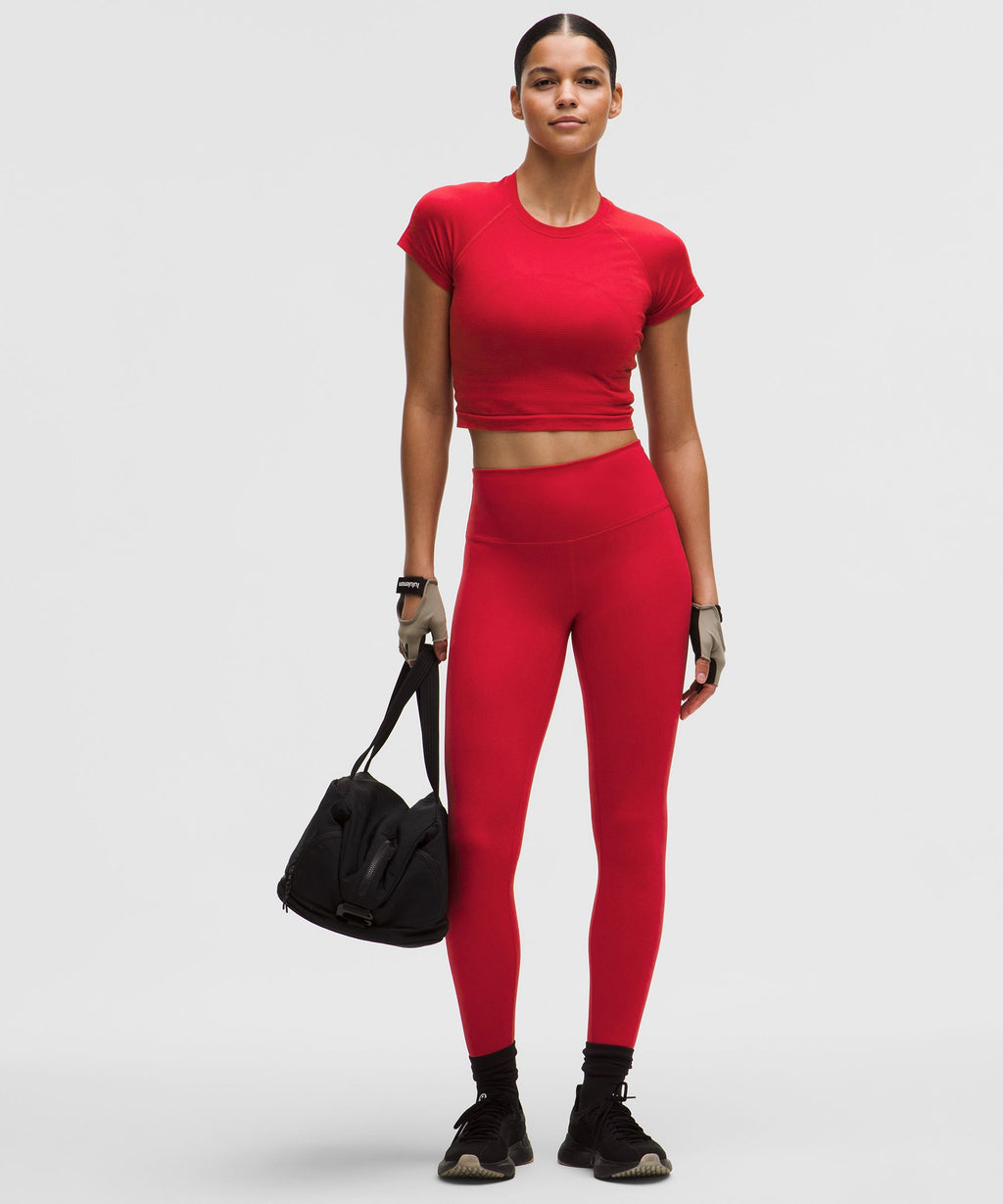 Swiftly Tech Cropped Short-Sleeve Shirt 2.0