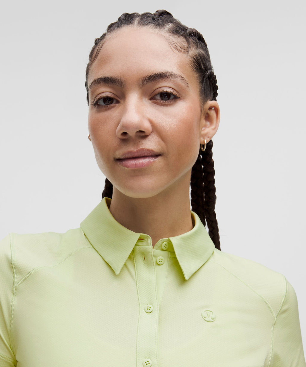 Quick-Dry Short-Sleeve Polo Shirt Straight HemLogo