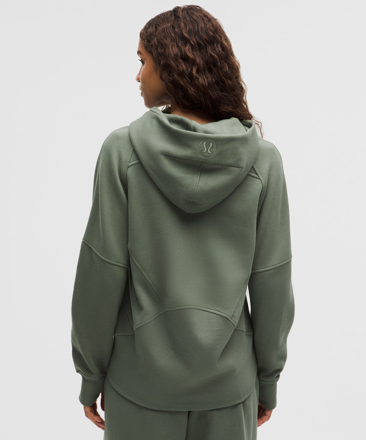 Scuba Oversized Half-Zip HoodieLong