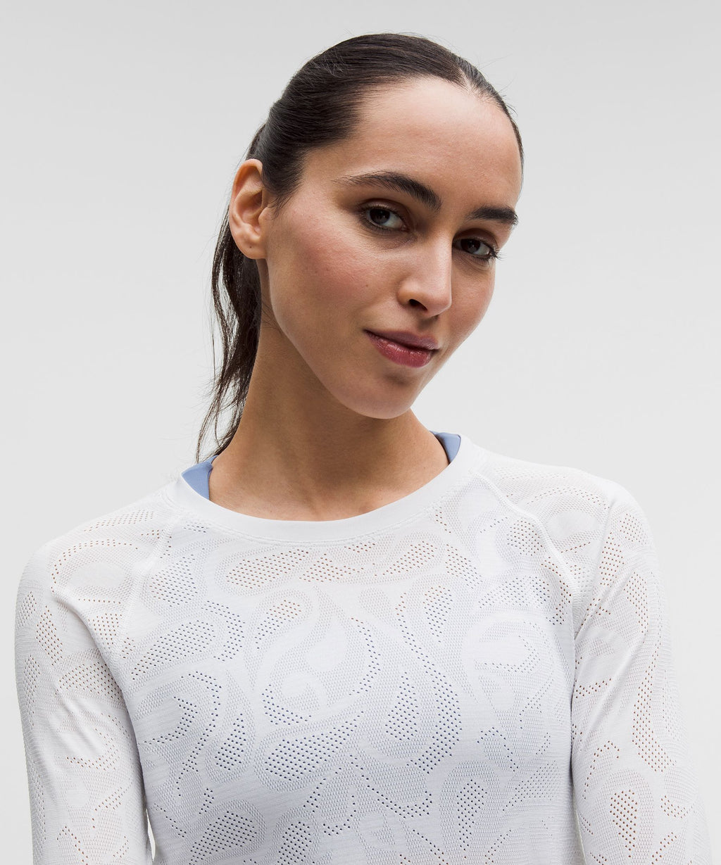 Swiftly Tech Long-Sleeve Shirt 2.0 Waist LengthPaisley