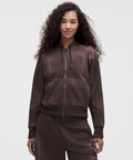 Faded French Terry Full-Zip HoodieSLNSH Collection