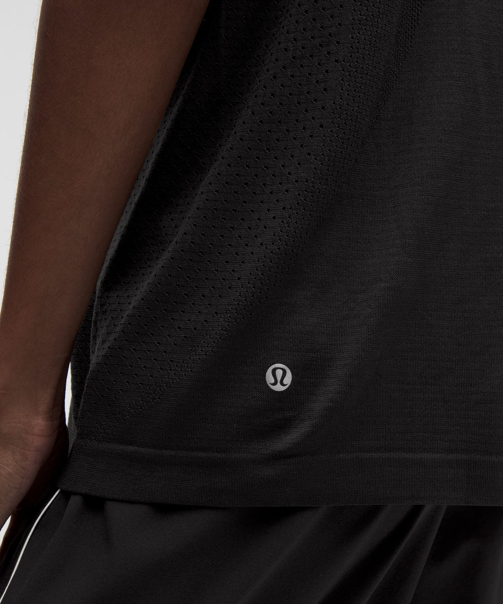 Swiftly Relaxed Short-Sleeve Shirt Hip LengthLogo