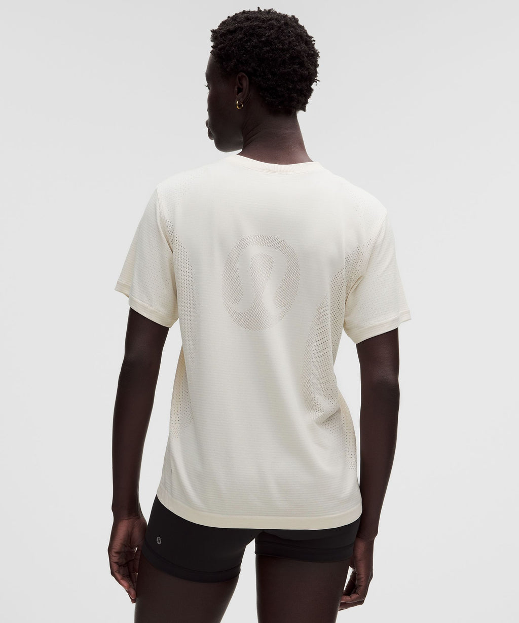 Swiftly Relaxed Short-Sleeve Shirt Hip LengthLogo
