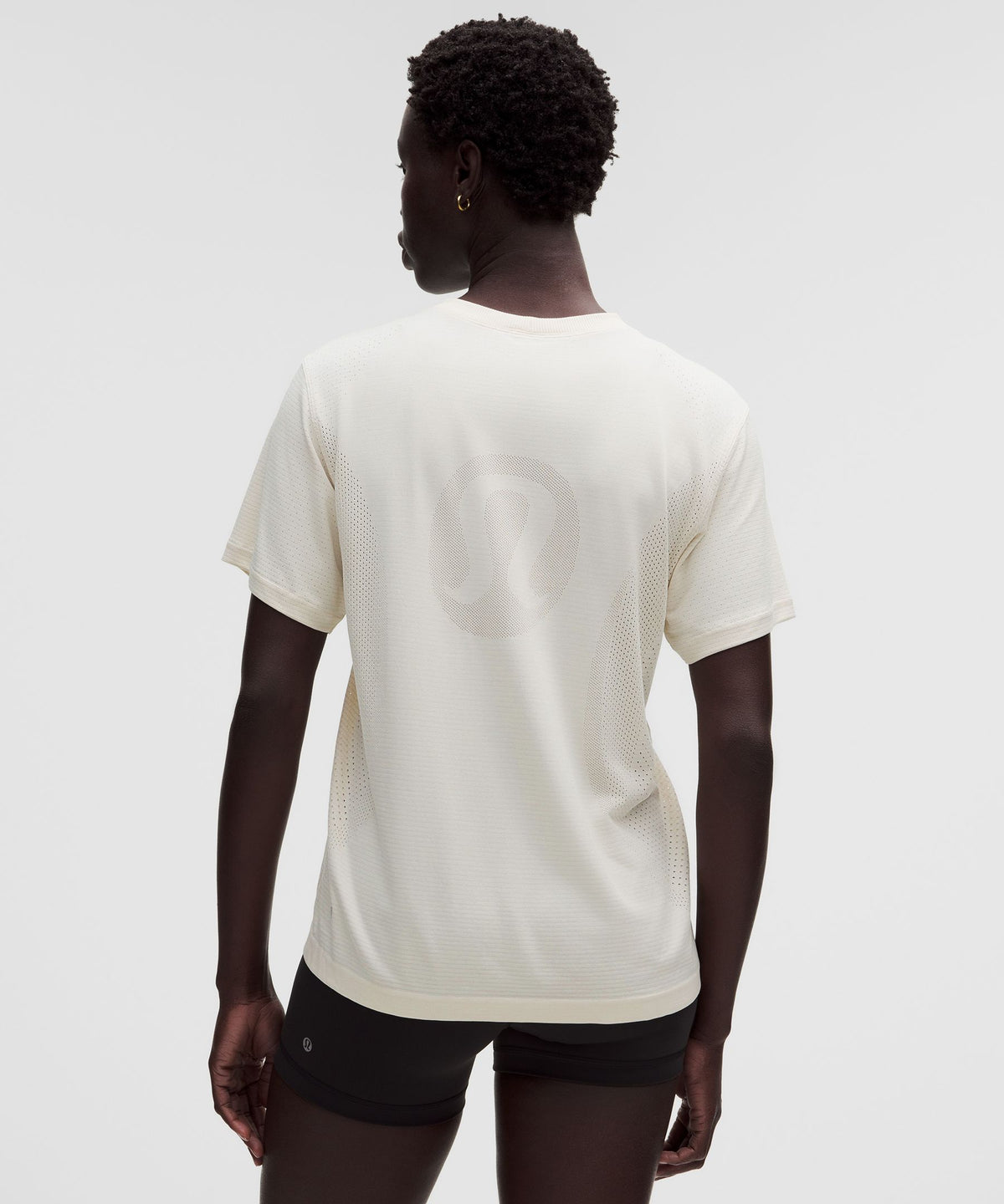 Swiftly Relaxed Short-Sleeve Shirt Hip LengthLogo