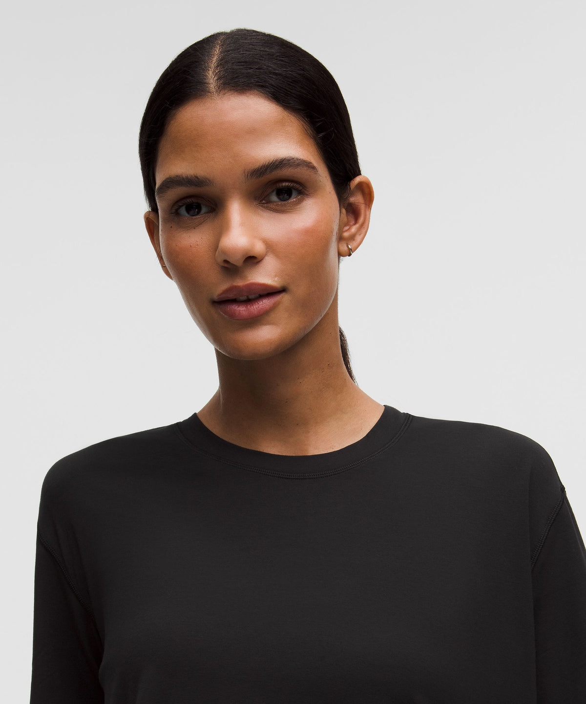 SilkyAppeal Tie-Back Short-Sleeve Shirt
