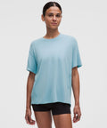 SilkyAppeal Tie-Back Short-Sleeve Shirt