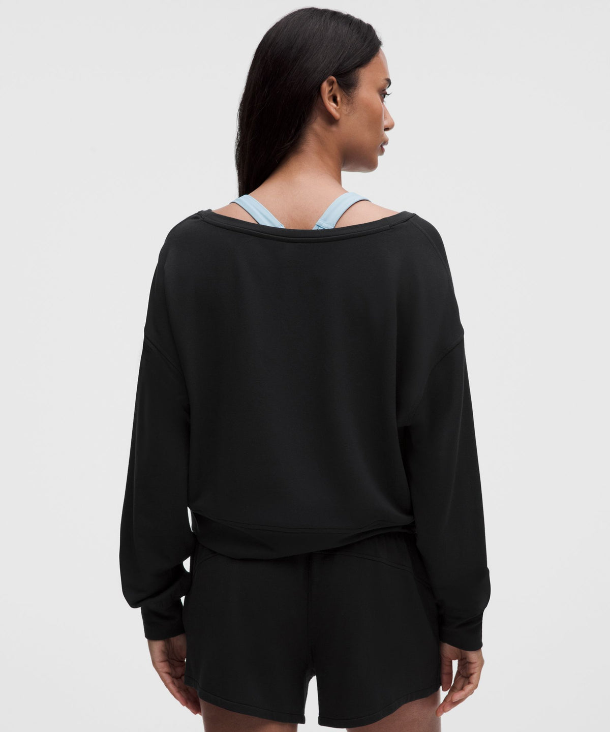 BeCalm Scoop-Neck Pullover