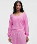 BeCalm Scoop-Neck Pullover