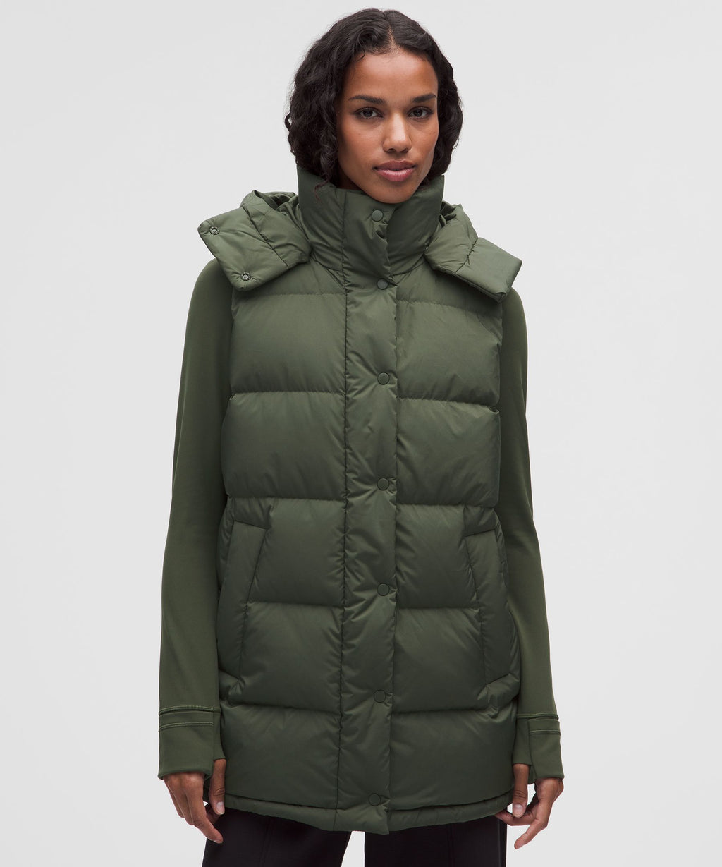 Wunder Puff 600-Down-Fill Mid-Length Vest