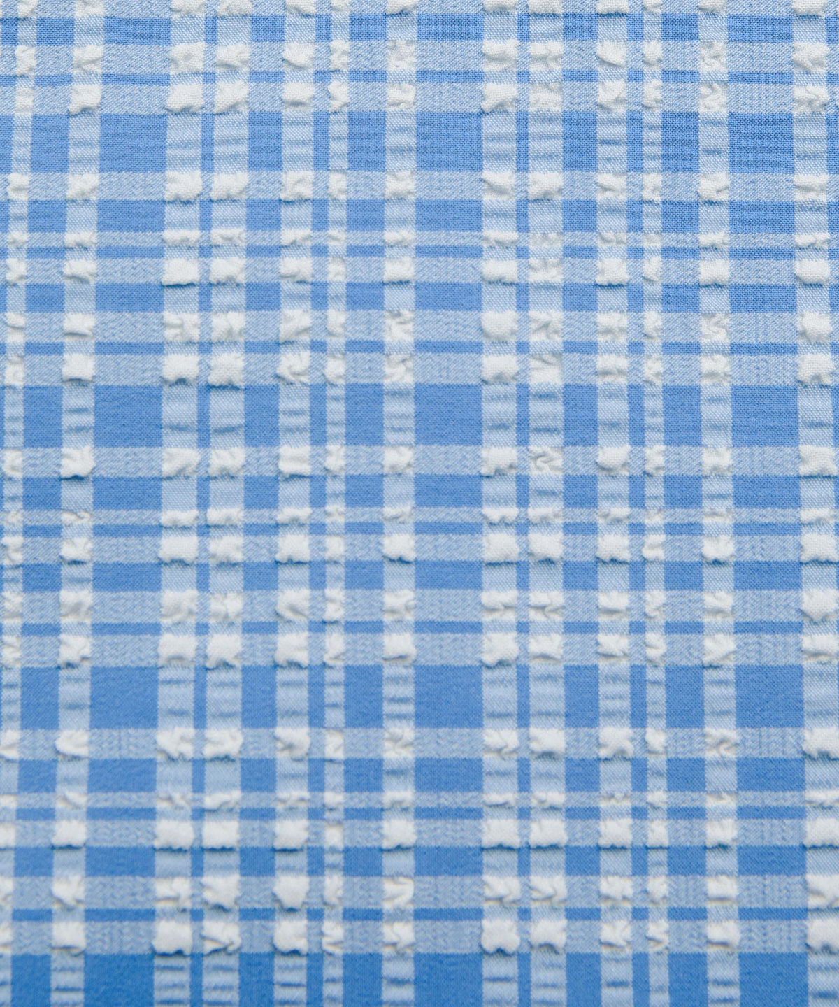 Seersucker Check Mid-Rise Pull-On Pant