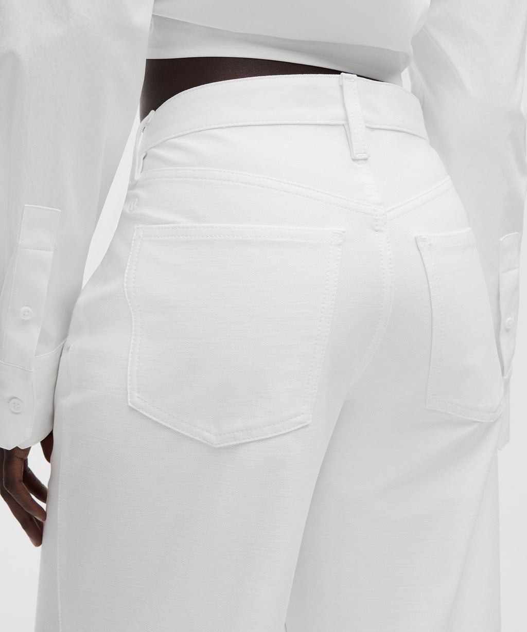 EasyFive Low-Rise Classic Wide-Leg PantShort