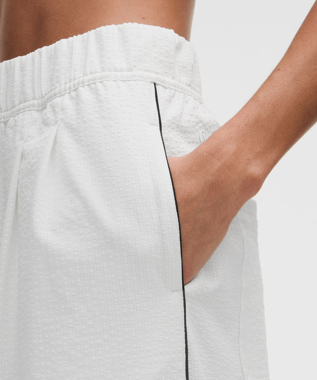 Seersucker WovenAir High-Rise Pleated PantShort