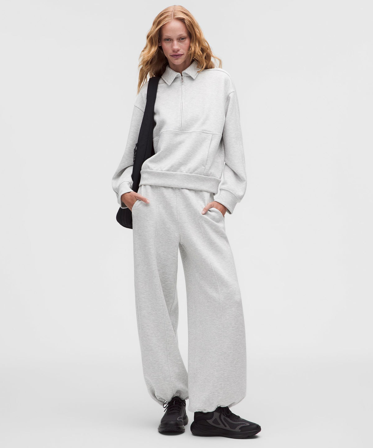 Smooth Spacer High-Rise Wide-Leg PantRegular