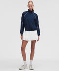 A-Line Side-Pleat Tennis Skirt